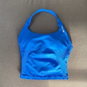 Electric blue Dfyne halter top impact size small